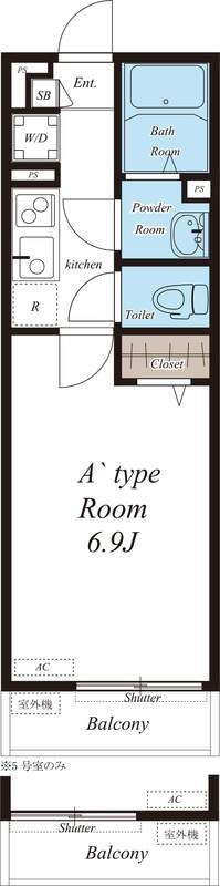 リブリ・アルペジオ 間取り