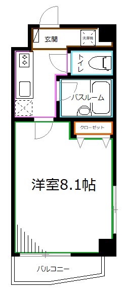 N.K. MANSION 間取り