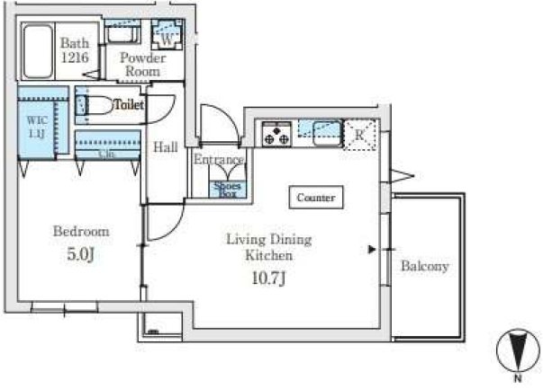 ステラ下連雀  間取り