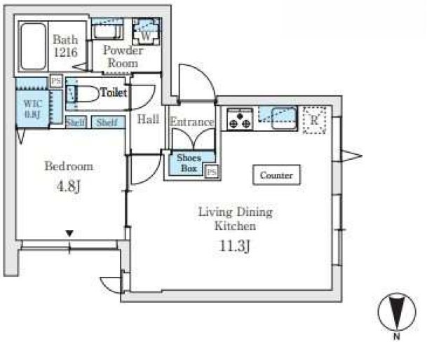 ステラ下連雀  間取り