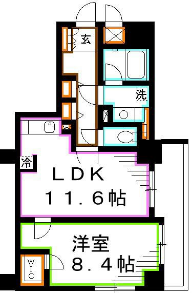 フェアステージ武蔵野 間取り図
