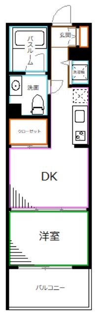 レジディア荻窪 間取り