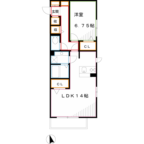 Avancer Akane 間取り