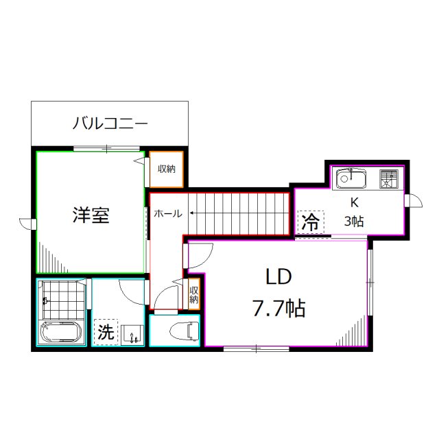 スプリングハウス 間取り