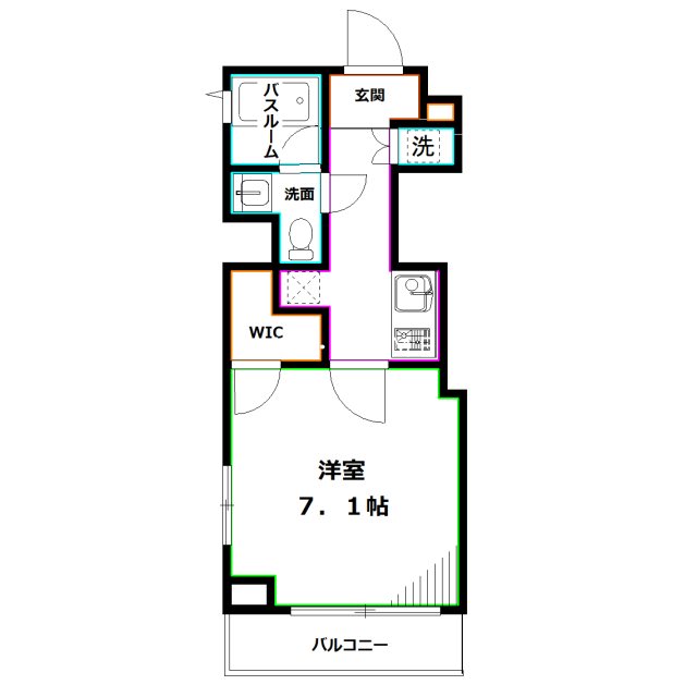 ブライズ西荻窪 間取り