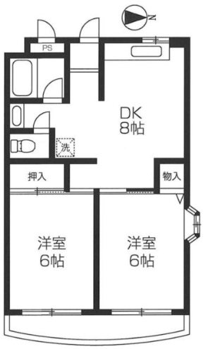 パールレジデンス花小金井 間取り