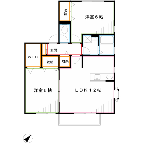 ヴァムブーク品川Ⅱ 間取り