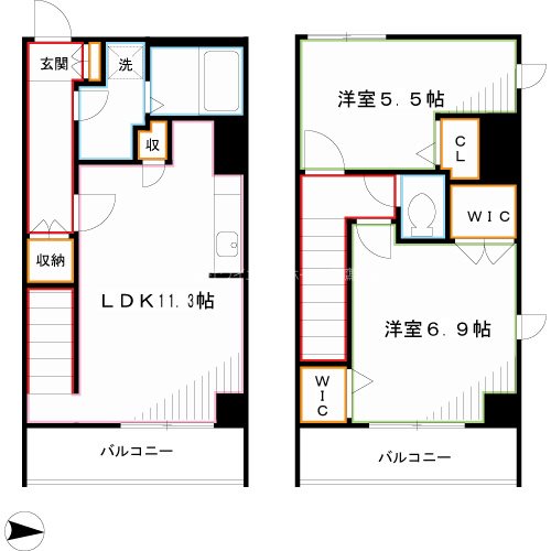 シルフィッド 間取り