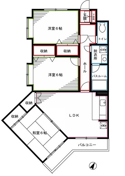 プライムアーバン武蔵小金井 間取り