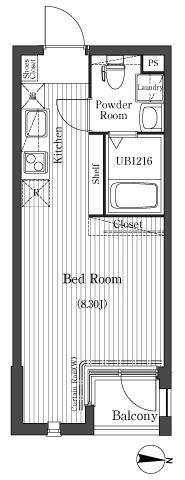 ル・リオン高円寺 間取り