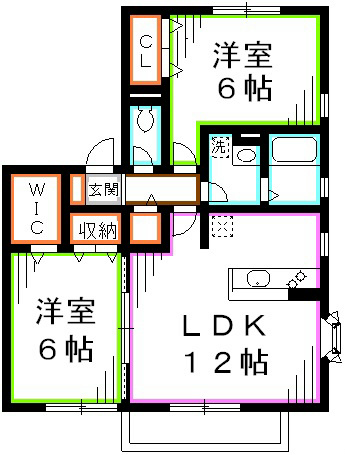 ヴァムブーク品川Ⅱ 間取り