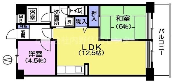 メゾン武蔵関 間取り