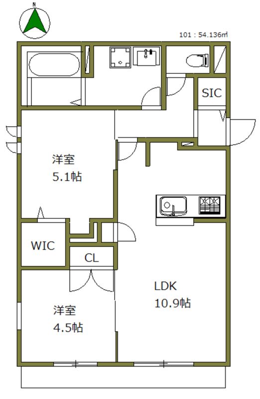 Graceful Residence 間取り