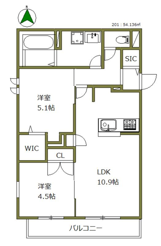Graceful Residence 間取り