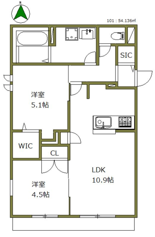 Graceful Residence 間取り