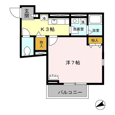 スペリアルSK 間取り