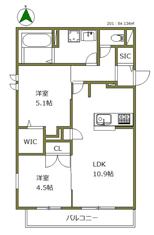 Graceful Residence 間取り
