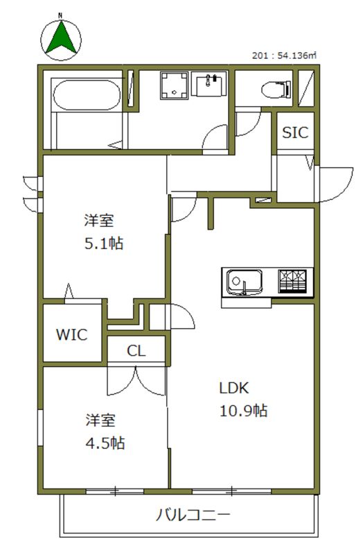Graceful Residence 間取り