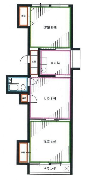 東京セントラル荻窪 間取り