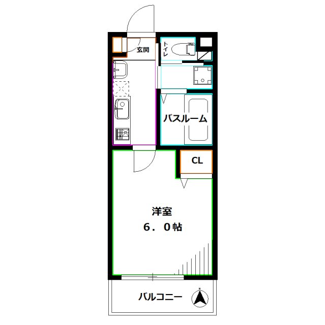 レジデンス関町北 間取り
