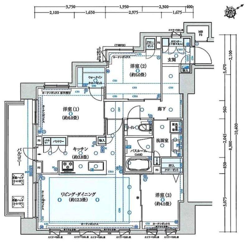 クリオ杉並高井戸東  間取り
