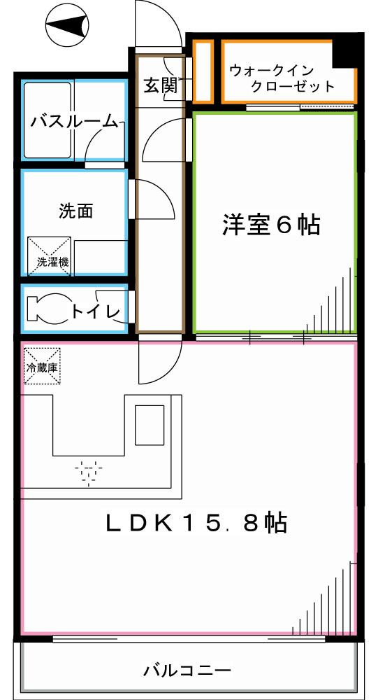 ARONIA(アローニア)   間取り