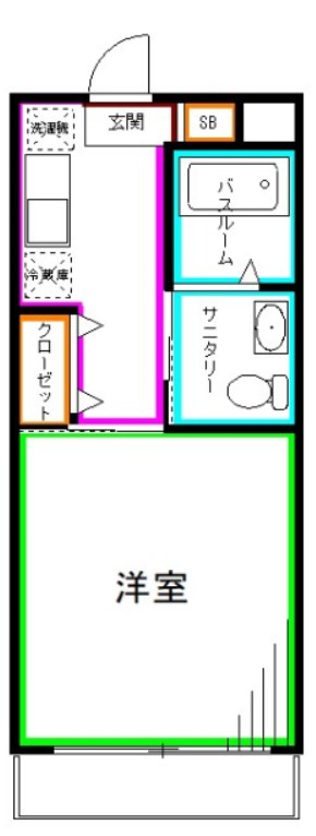 アゼールリドー 間取り