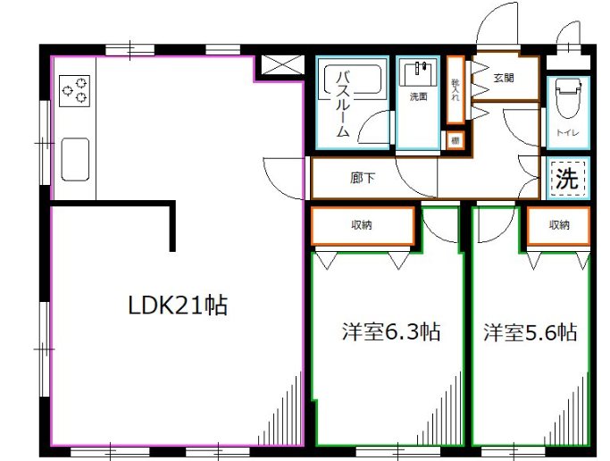 アーバン井草 間取り