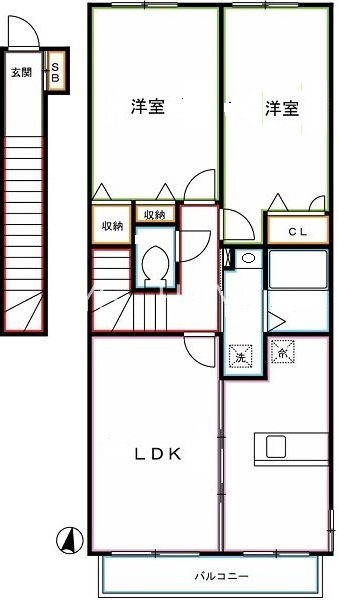 グランジュール　アイリス 間取り