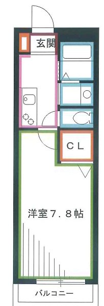 SUN　JURAKU 間取り