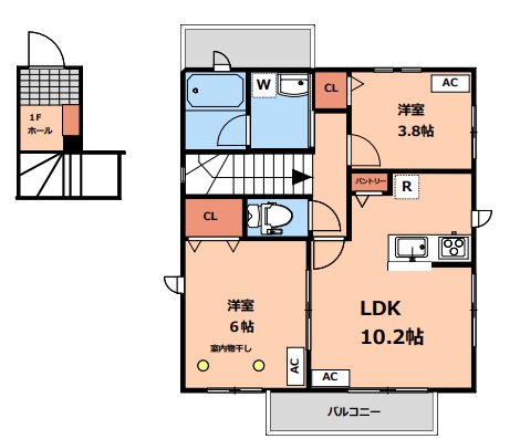 Berry Court（ベリーコート）  間取り