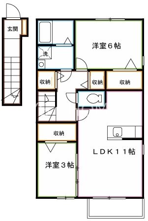 セレッソ東小金井 間取り