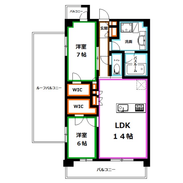 Nステージ東小金井 間取り