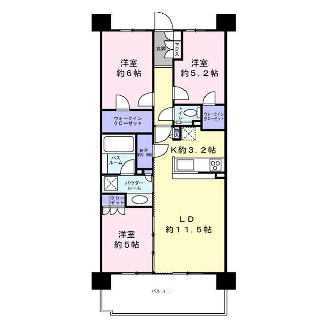 シティテラス国立 間取り