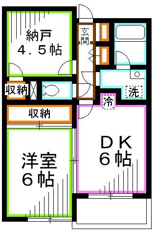 ランドマーク三鷹 間取り