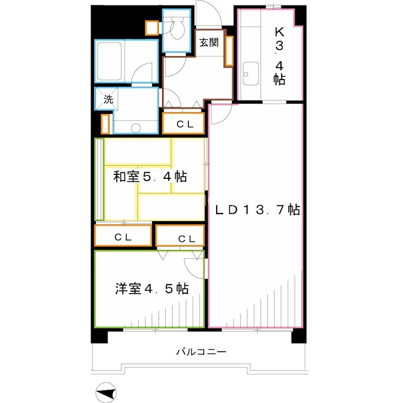 コーボック新小金井 間取り