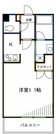 ソレアード武蔵野 間取り
