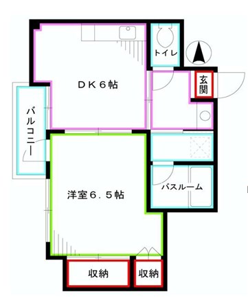ニュー富士見マンション 間取り