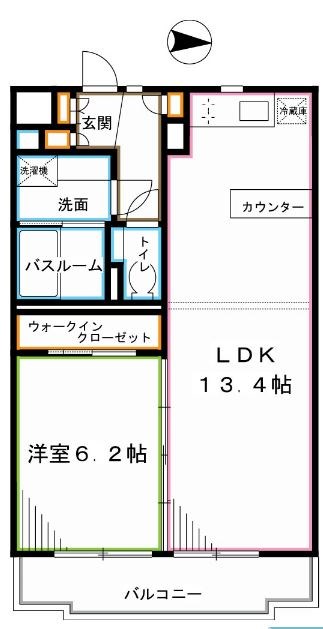 レジディア吉祥寺 間取り