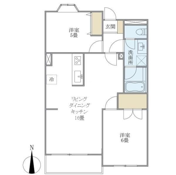 ブライトテラスT.Y.T 間取り