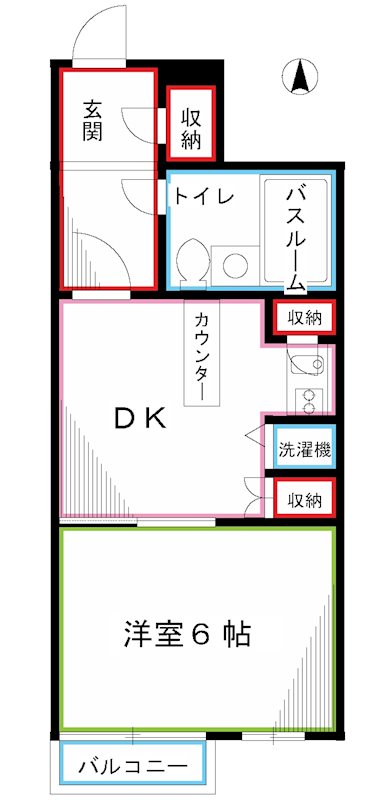 恋ヶ窪378レジデンス 間取り