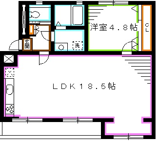 アプリーレ吉祥寺  間取り