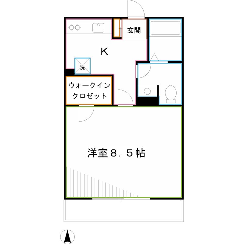 武蔵野テラス南棟 間取り