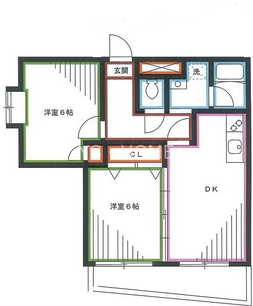 T`s garden MITAKADAI 間取り