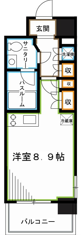 常盤レジデンシア荻窪 間取り