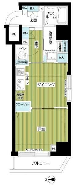 トーシンフェニックス方南町弐番館 間取り