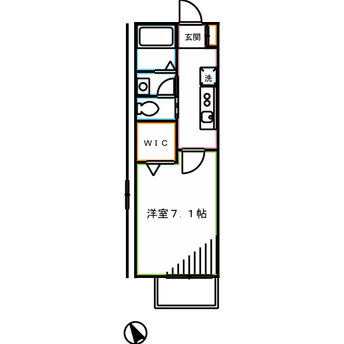 セントラルハイツ 間取り