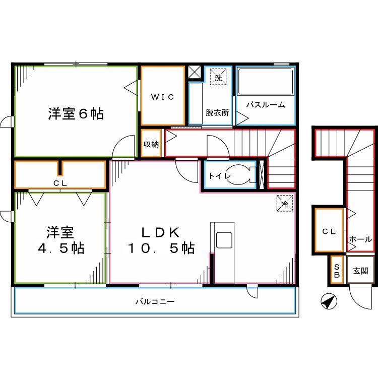 マザーリーフ 間取り