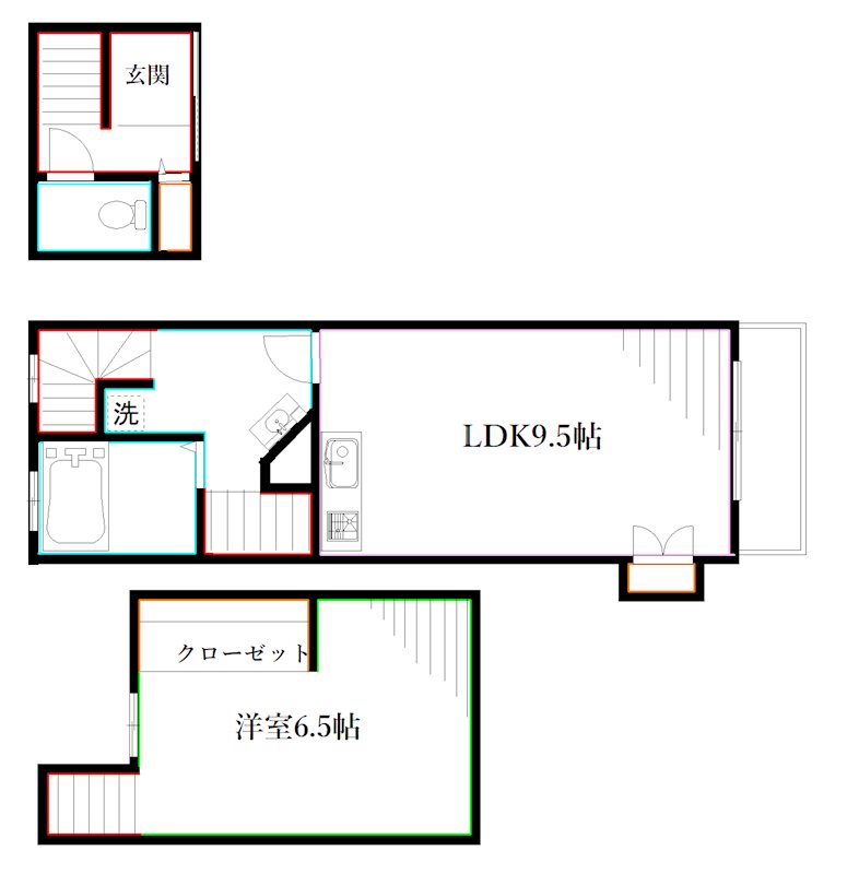 JLBグランエクリュー東小金井 間取り