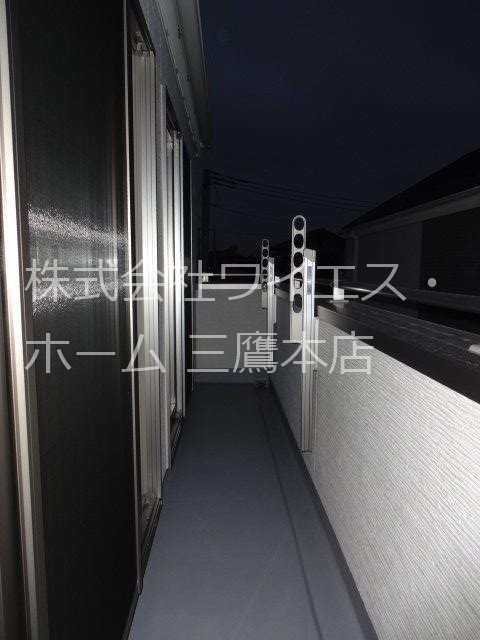 貫井北町5丁目戸建賃貸住宅    ベランダ